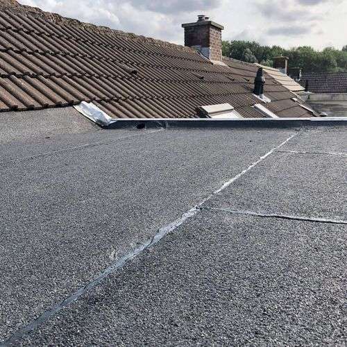 Nieuw plat dak gelegd in Steenbergen Nieuw plat dak gelegd in Steenbergen